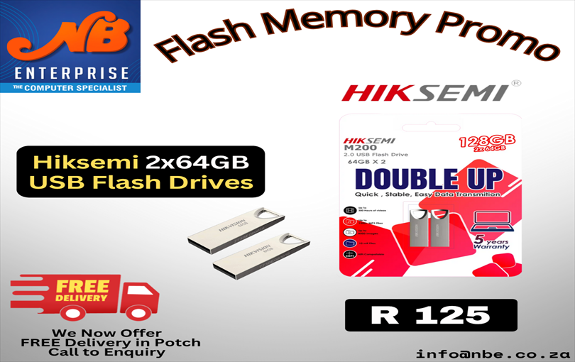 October 2025  Hiksemi 2 x 64gb flash