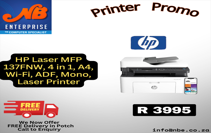 October 2025 HP MFP137fnw