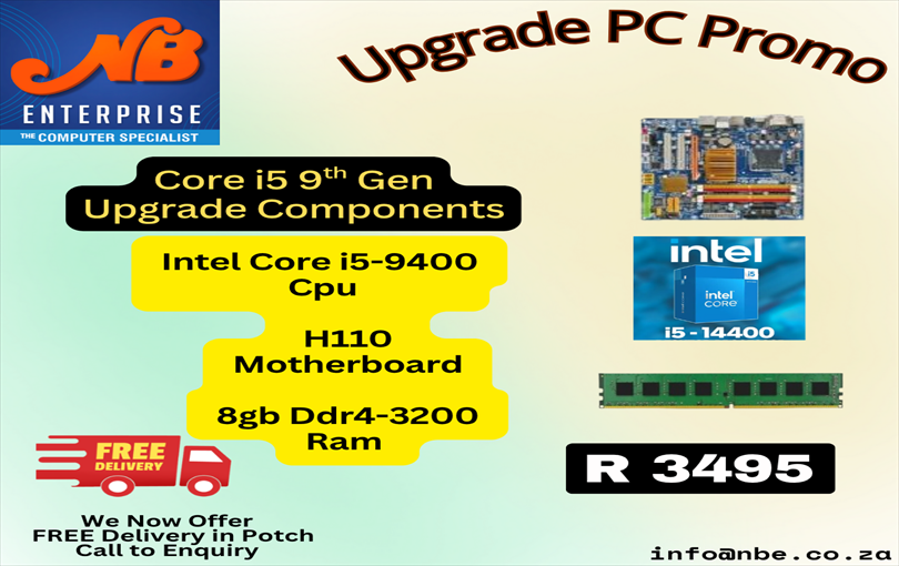 Copy of   Aug 2025 PC Upgrade Ci5 9th Gen