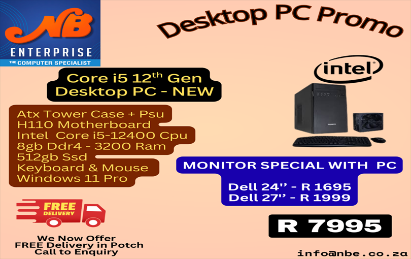 September 2025 PC Ci5 12th Gen